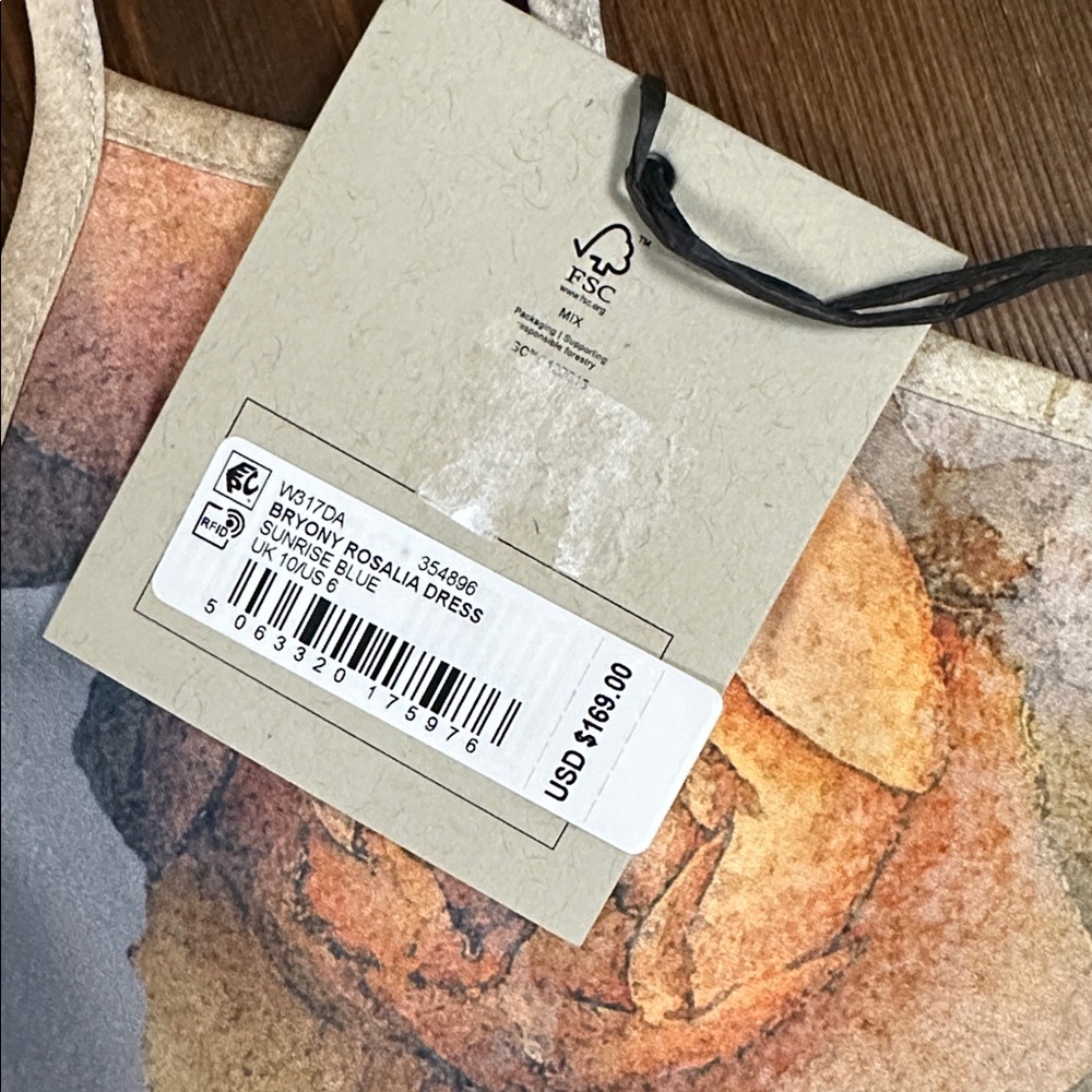 All Saints Bryony Rosalia Dress NWT - Picture 7 of 15